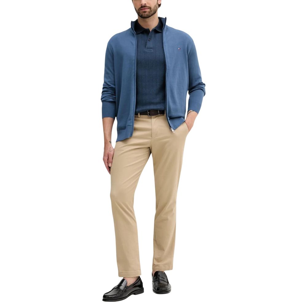 Tommy Hilfiger Blue Cotton Cardigan | Regal Royce
