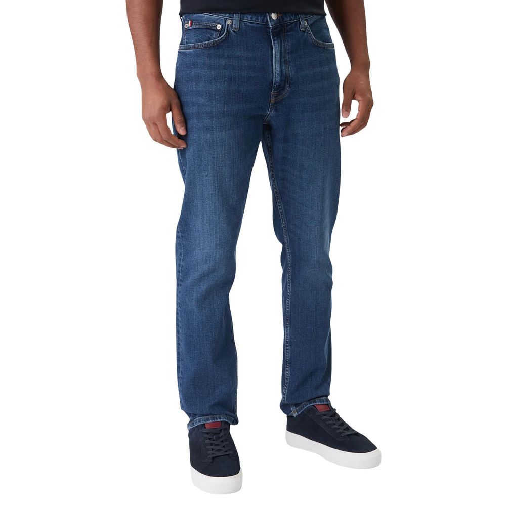 Tommy Hilfiger Blue Recycled Cotton Relaxed Fit Jeans | Regal Royce