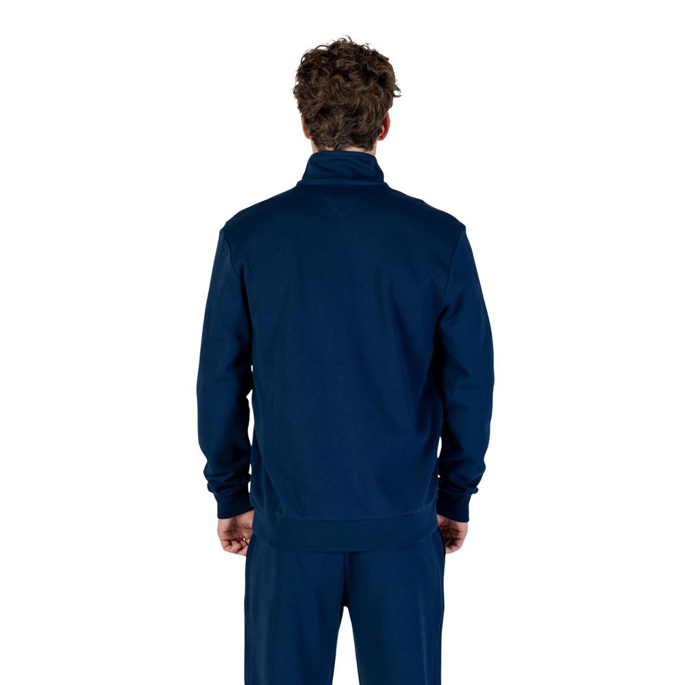 Tommy Hilfiger Blue Recycled Cotton Sweatshirt | Regal Royce