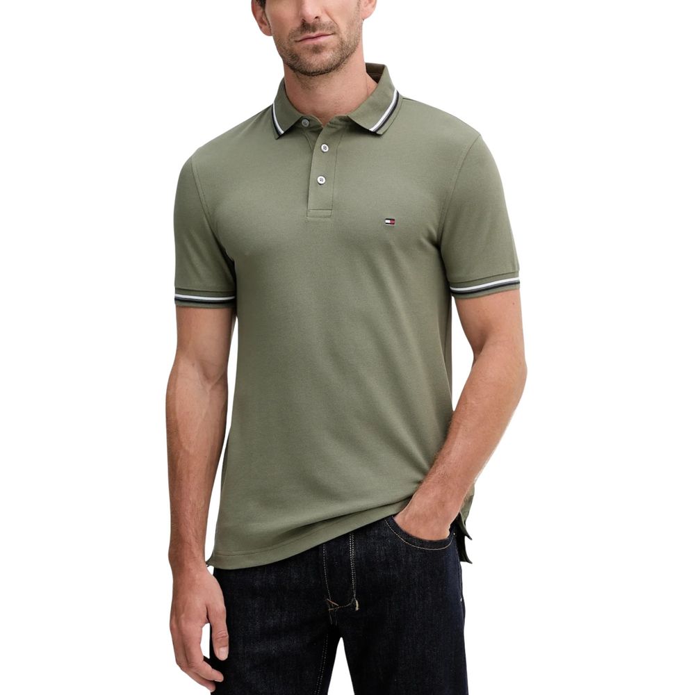 Tommy Hilfiger Bicolor Organic Cotton Polo Shirt | Regal Royce