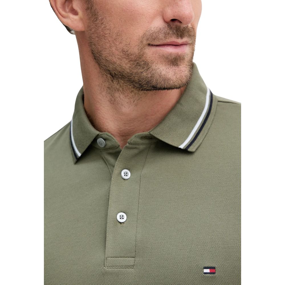 Tommy Hilfiger Bicolor Organic Cotton Polo Shirt | Regal Royce