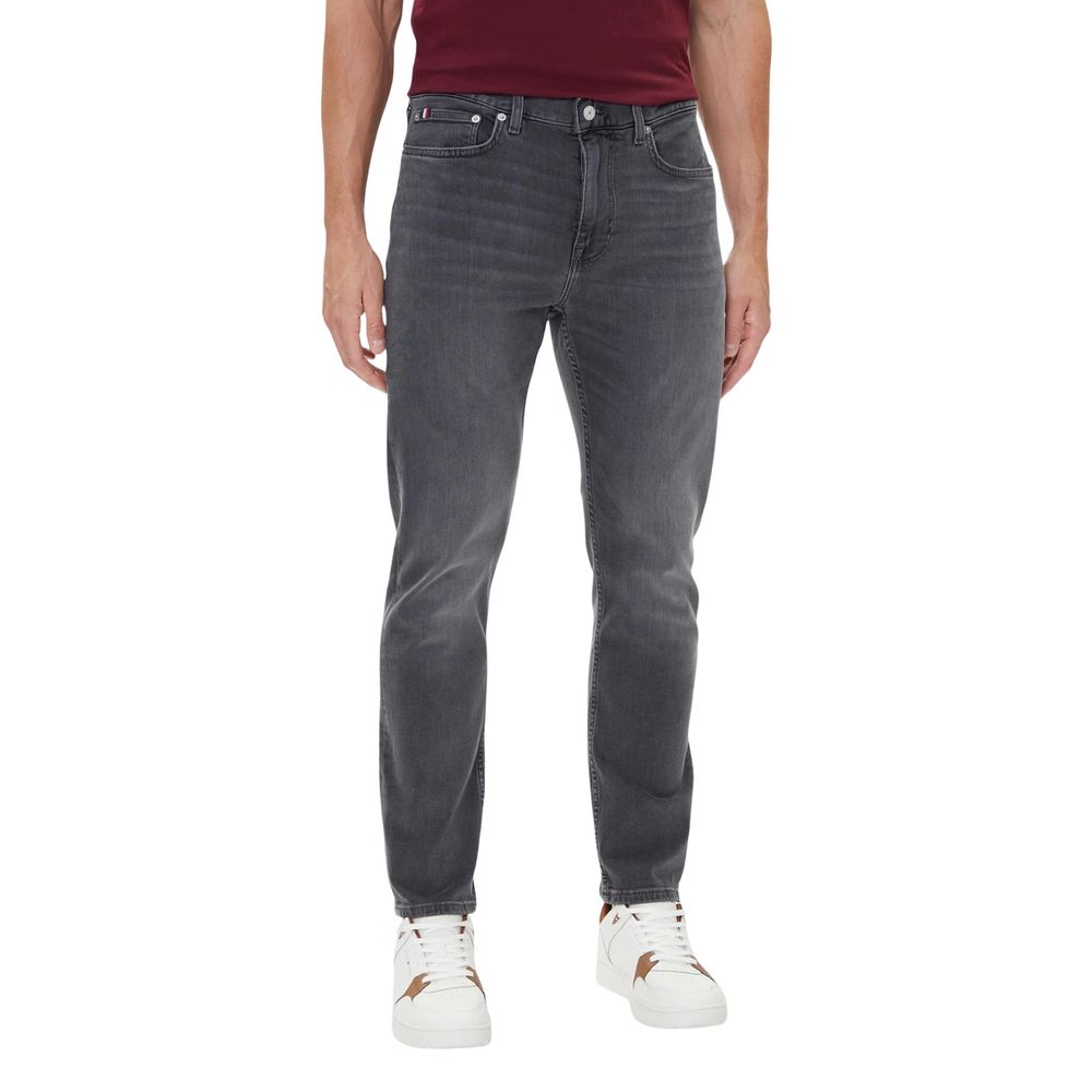 Tommy Hilfiger Gray Recycled Cotton Skinny Jeans | Regal Royce
