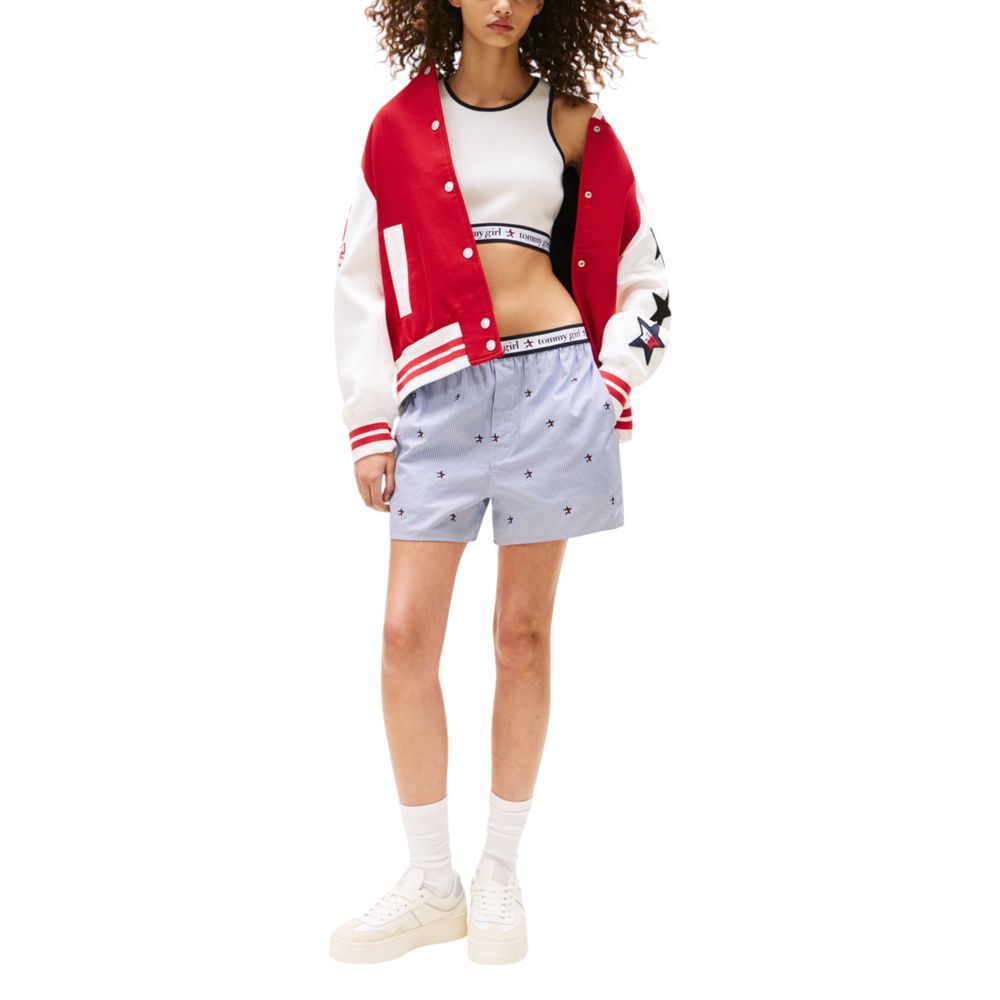 Tommy Hilfiger Jeans Cream Organic Cotton Top | Regal Royce