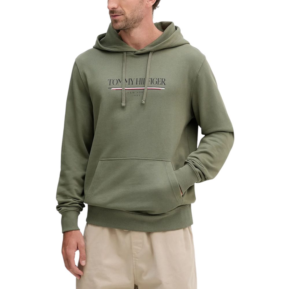 Tommy Hilfiger Bicolor Recycled Cotton Hoodie | Regal Royce