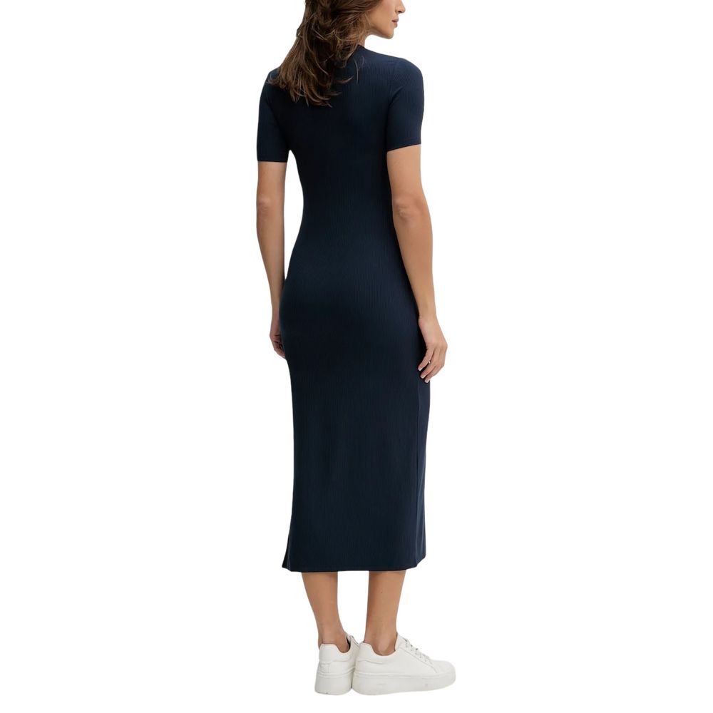 Calvin Klein Jeans Blue Modal Long Dress | Regal Royce