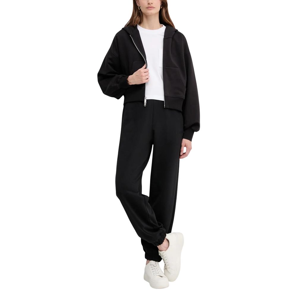 Calvin Klein Jeans Black Cotton Hoodie | Regal Royce