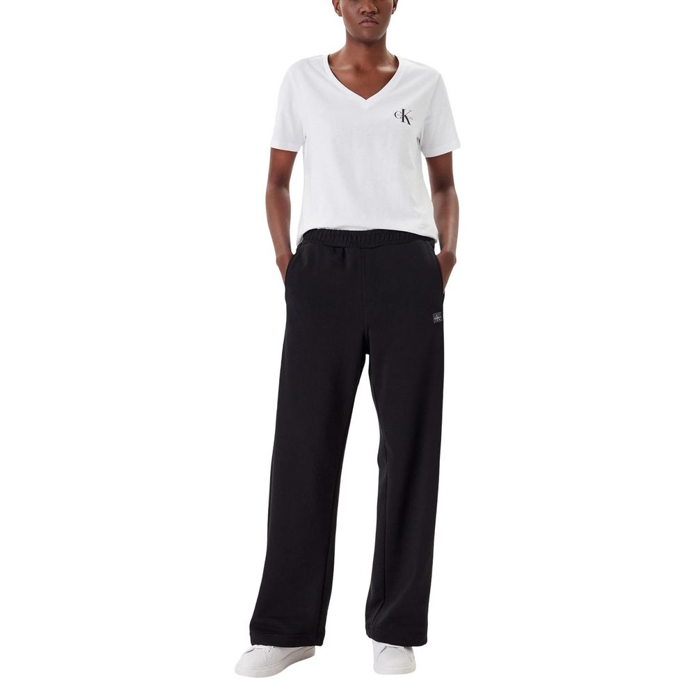 Calvin Klein Jeans Black Cotton Joggers (Workout Pants) | Regal Royce