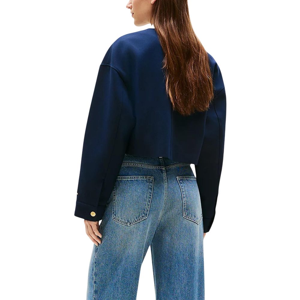 Tommy Hilfiger Blue Viscose Blazer | Regal Royce