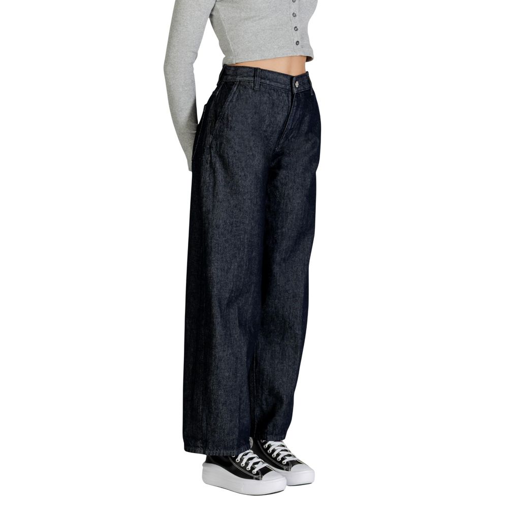 Calvin Klein Jeans Blue Cotton Bootcut Jeans | Regal Royce