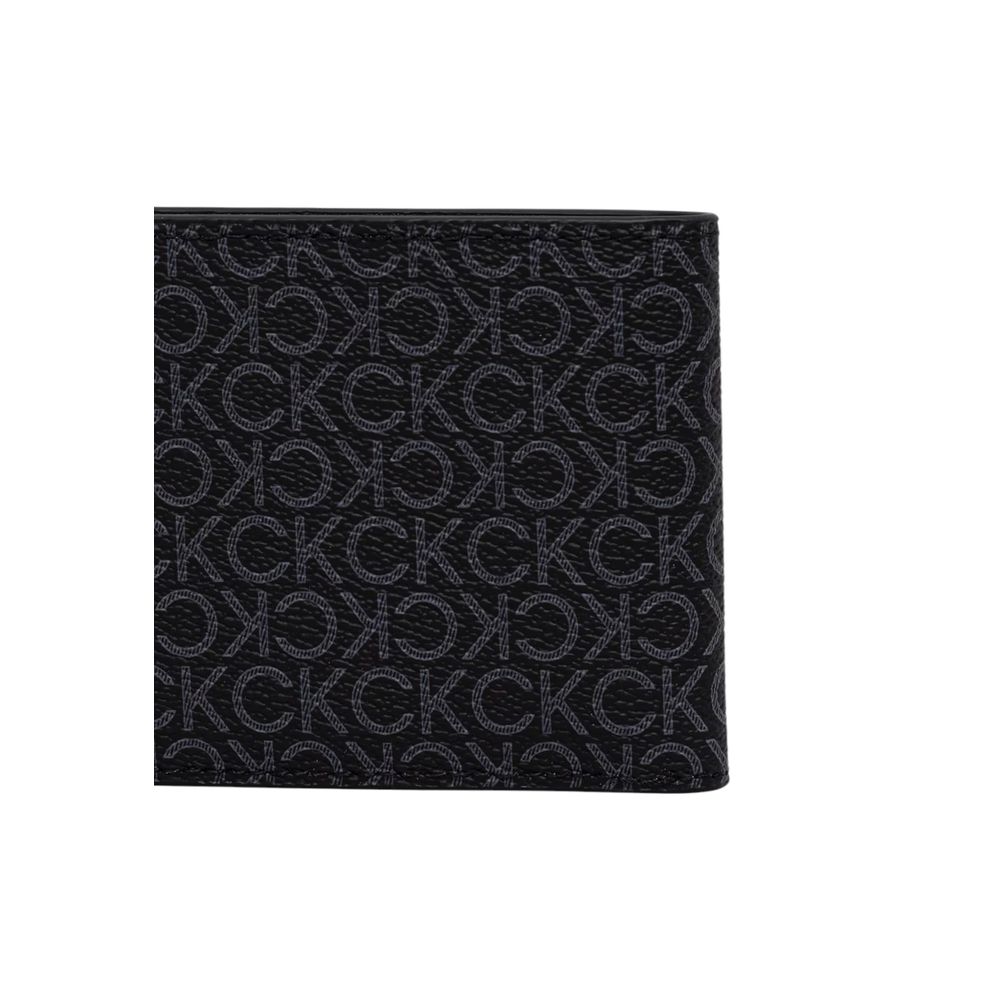 Calvin Klein Black Recycled Polyester Wallet | Regal Royce