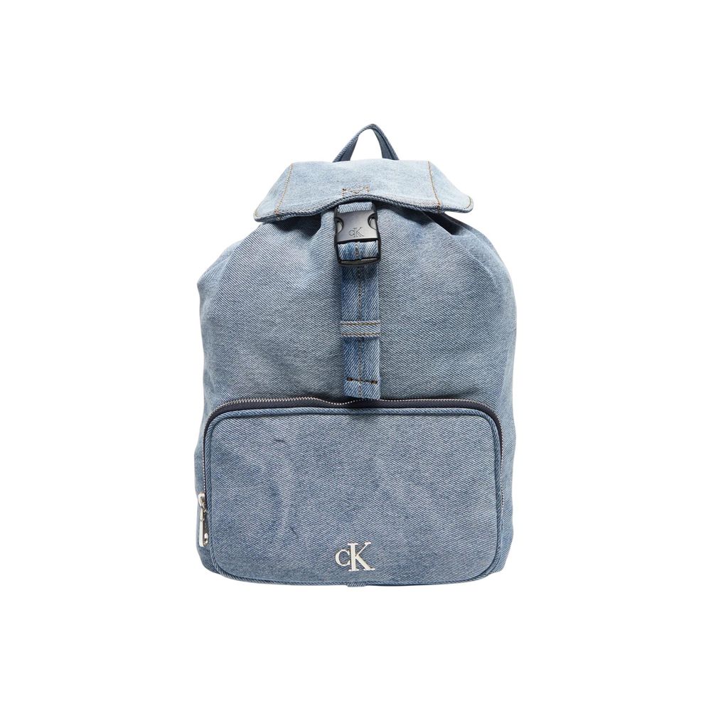 Calvin Klein Blue Cotton Backpack | Regal Royce