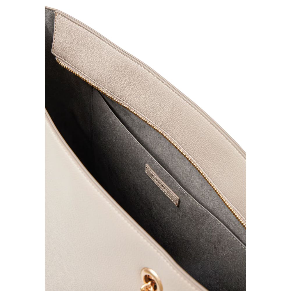 Calvin Klein Beige Polyethylene Handbag | Regal Royce