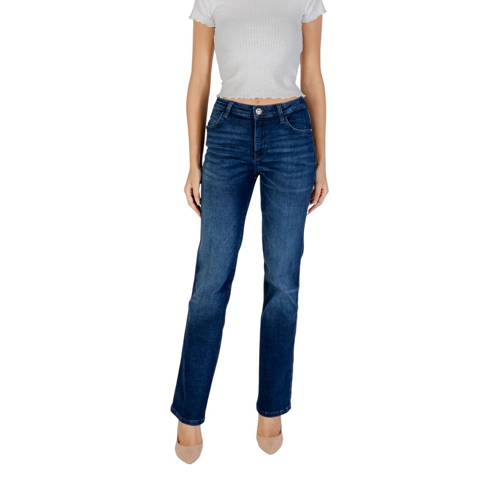 Guess Blue Cotton Mom Jeans | Regal Royce