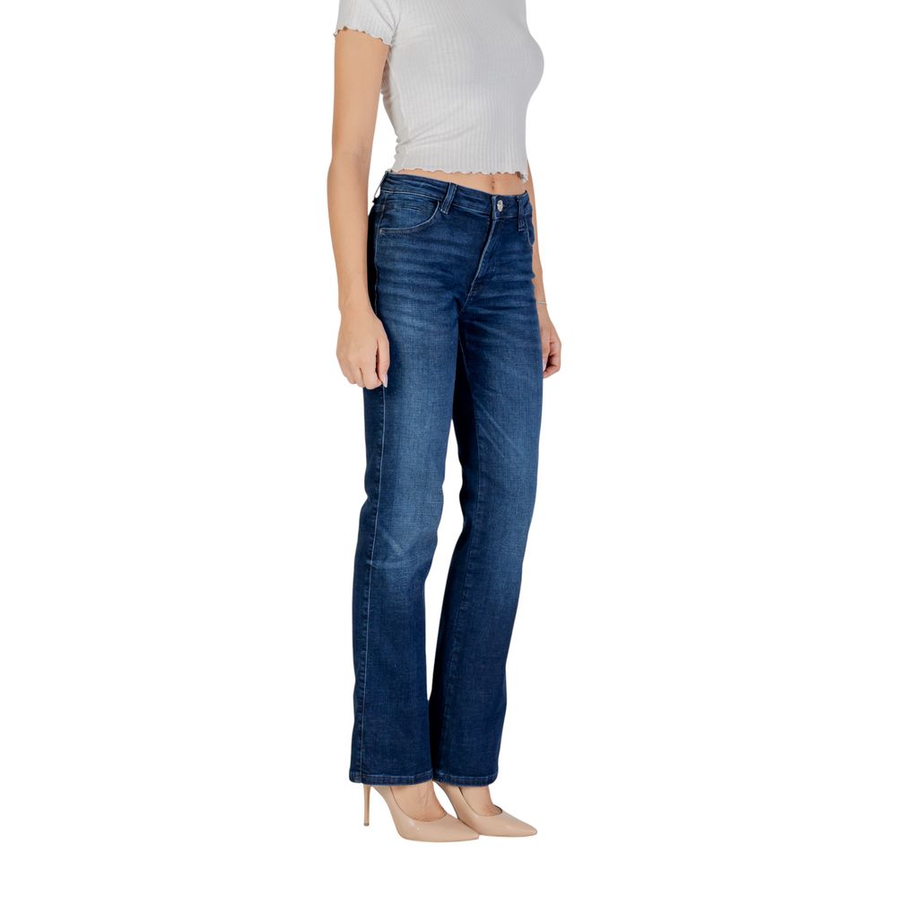 Guess Blue Cotton Mom Jeans | Regal Royce