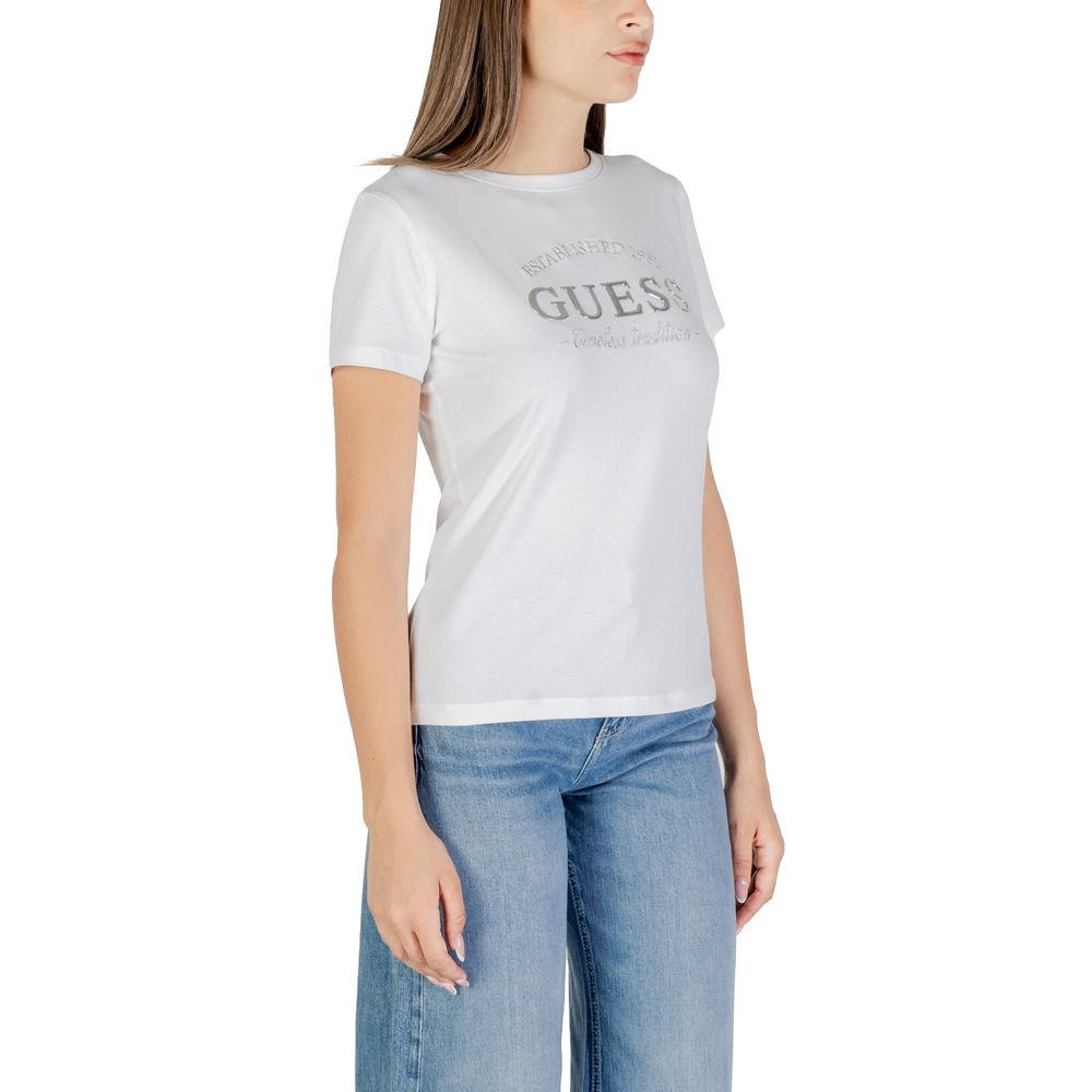 Guess Active White Cotton Sportswear | Regal Royce