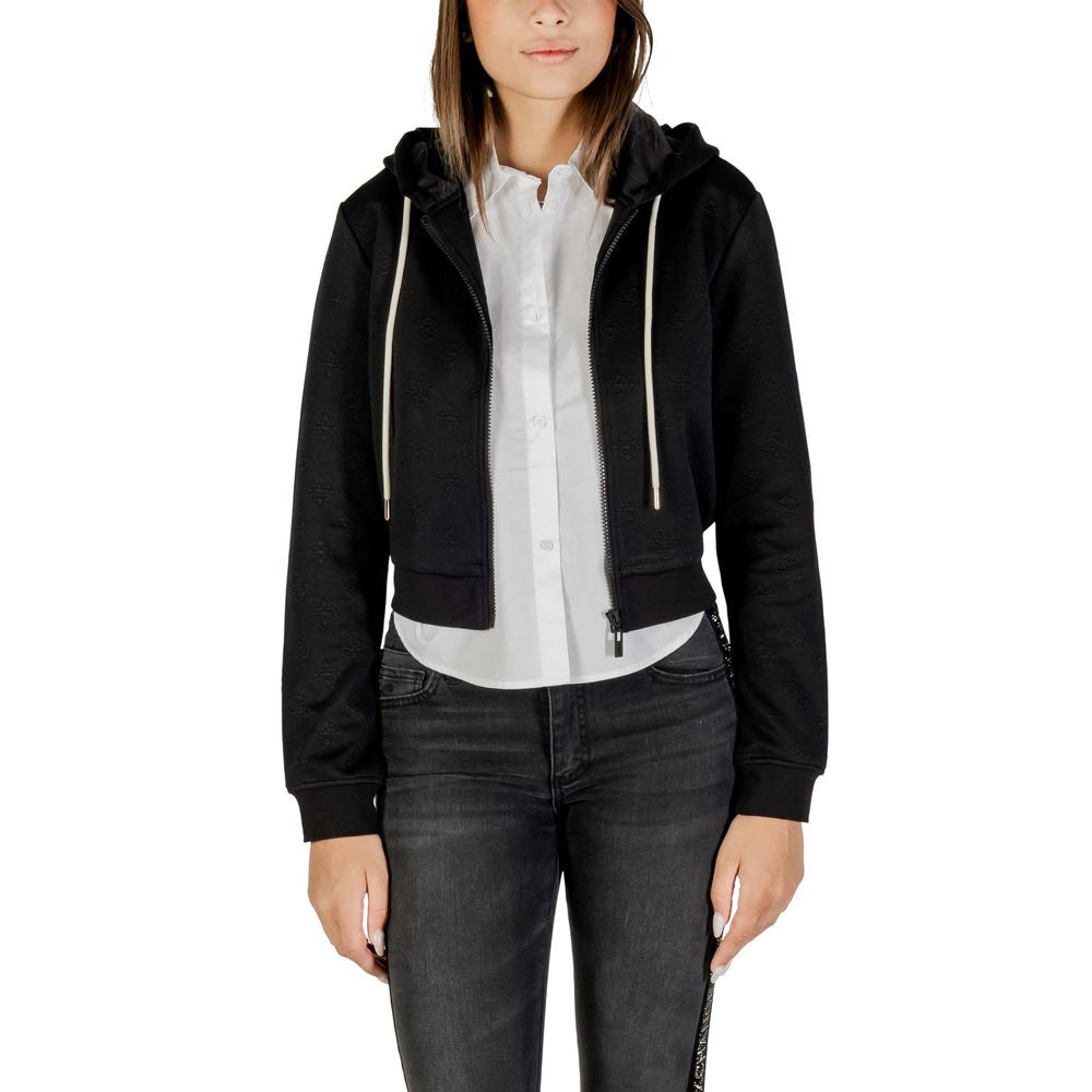 Guess Active Black Polyester Hoodie | Regal Royce