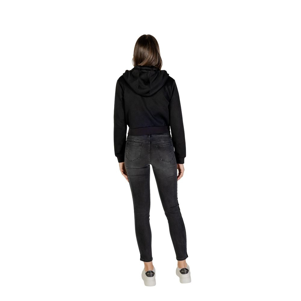 Guess Active Black Polyester Hoodie | Regal Royce