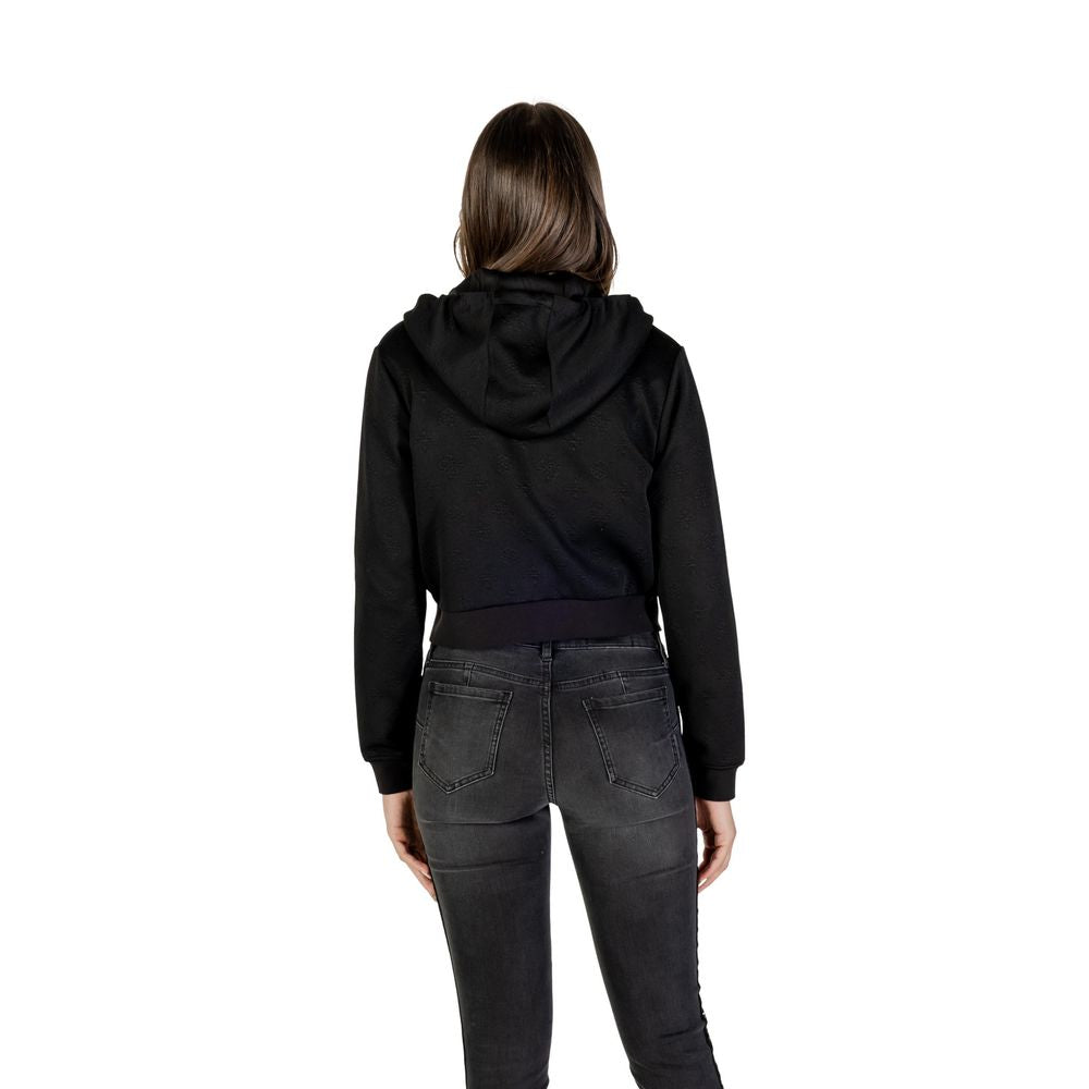 Guess Active Black Polyester Hoodie | Regal Royce