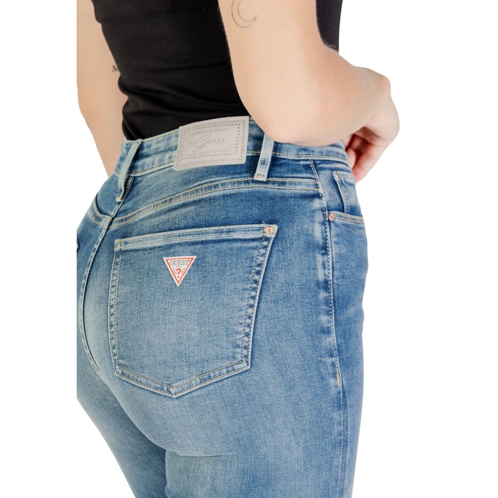 Guess Blue Cotton Bootcut Jeans | Regal Royce