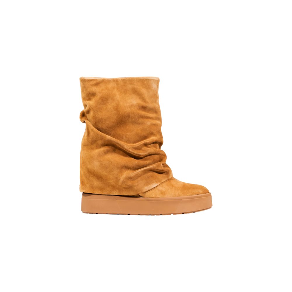 Guess Beige Suede Leather Ankle Boots | Regal Royce