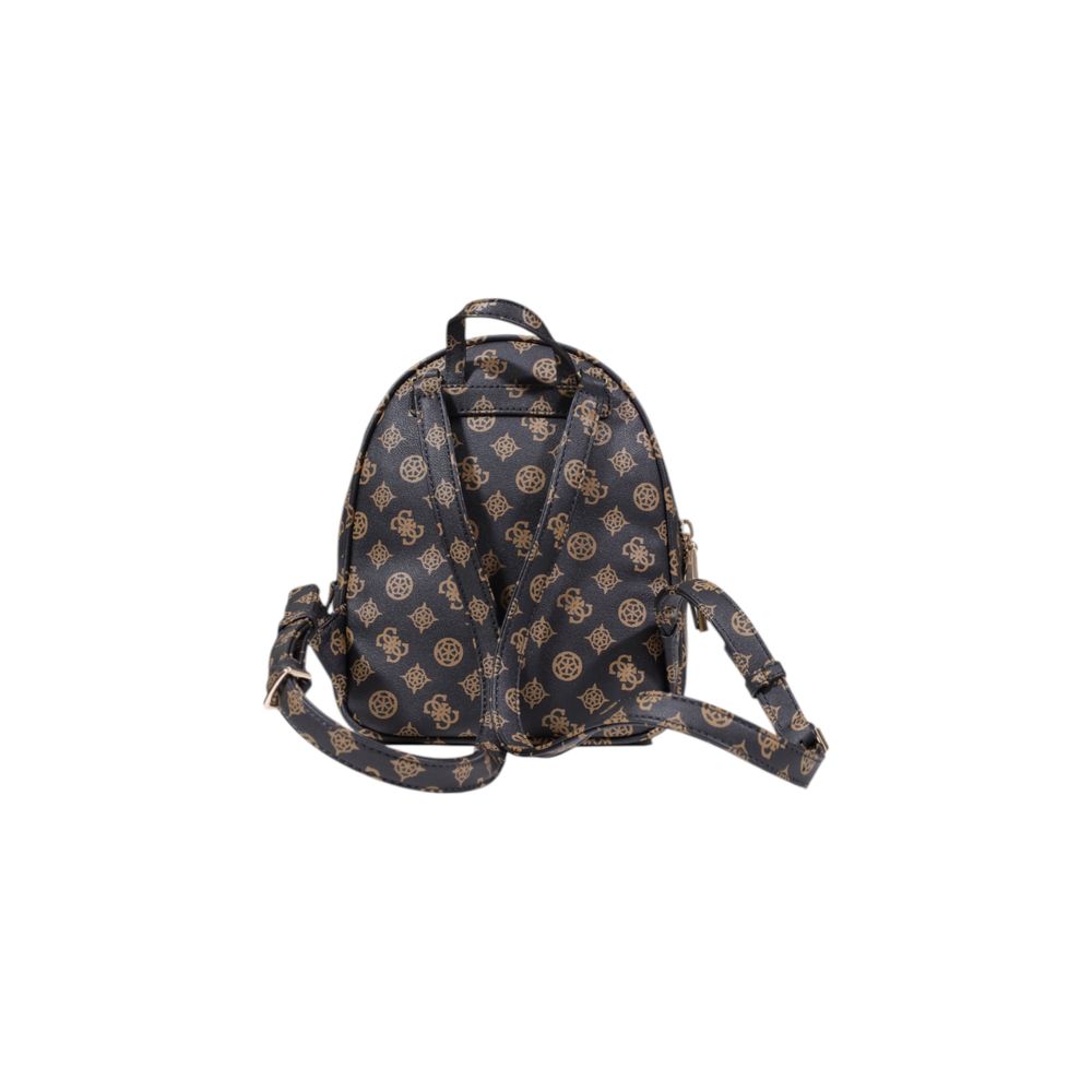 Guess Brown Polyethylene Backpack | Regal Royce