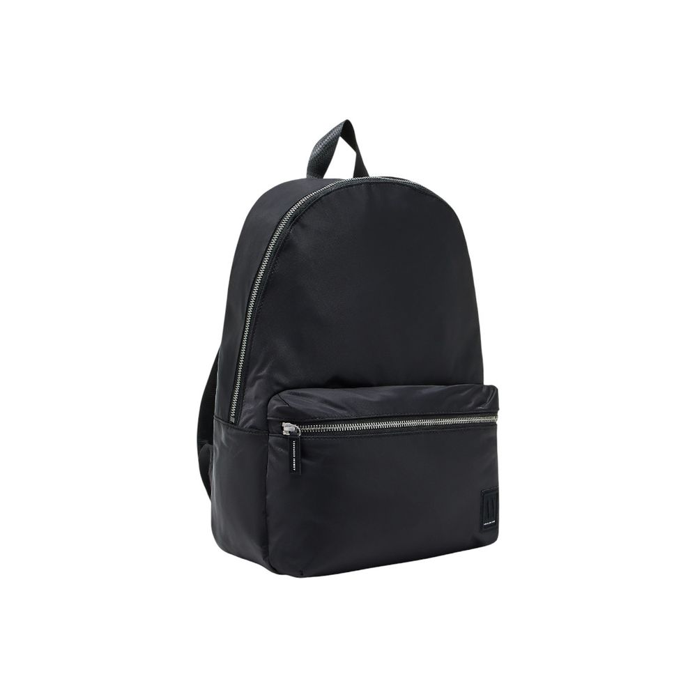 Armani Exchange Black Polyamide Backpack | Regal Royce