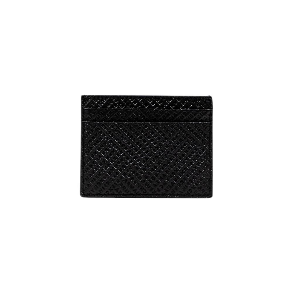 Armani Exchange Black Leather Cardholder | Regal Royce