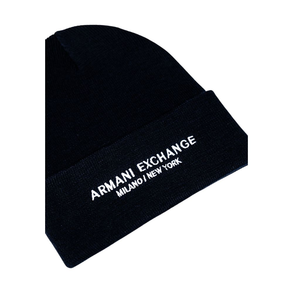 Armani Exchange Blue Polyester Cap (Baseball Hat) | Regal Royce