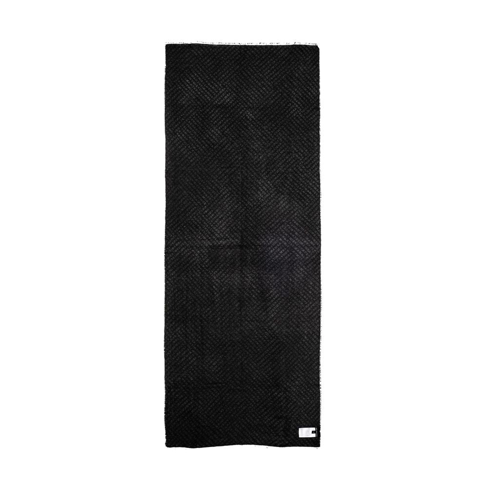 Armani Exchange Black Viscose Scarf | Regal Royce