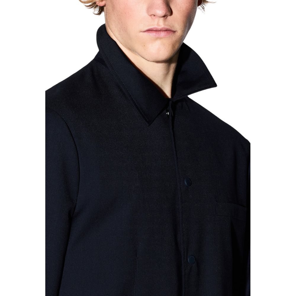 Armani Exchange Black Polyester Blazer | Regal Royce