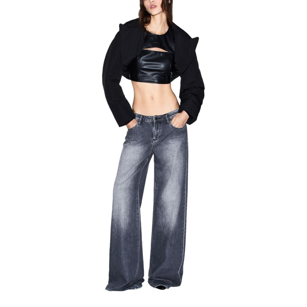 Armani Exchange Gray Cotton Relaxed Fit Jeans | Regal Royce
