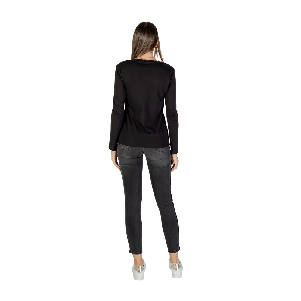 Armani Exchange Bicolor Cotton Long Sleeve T-Shirt | Regal Royce