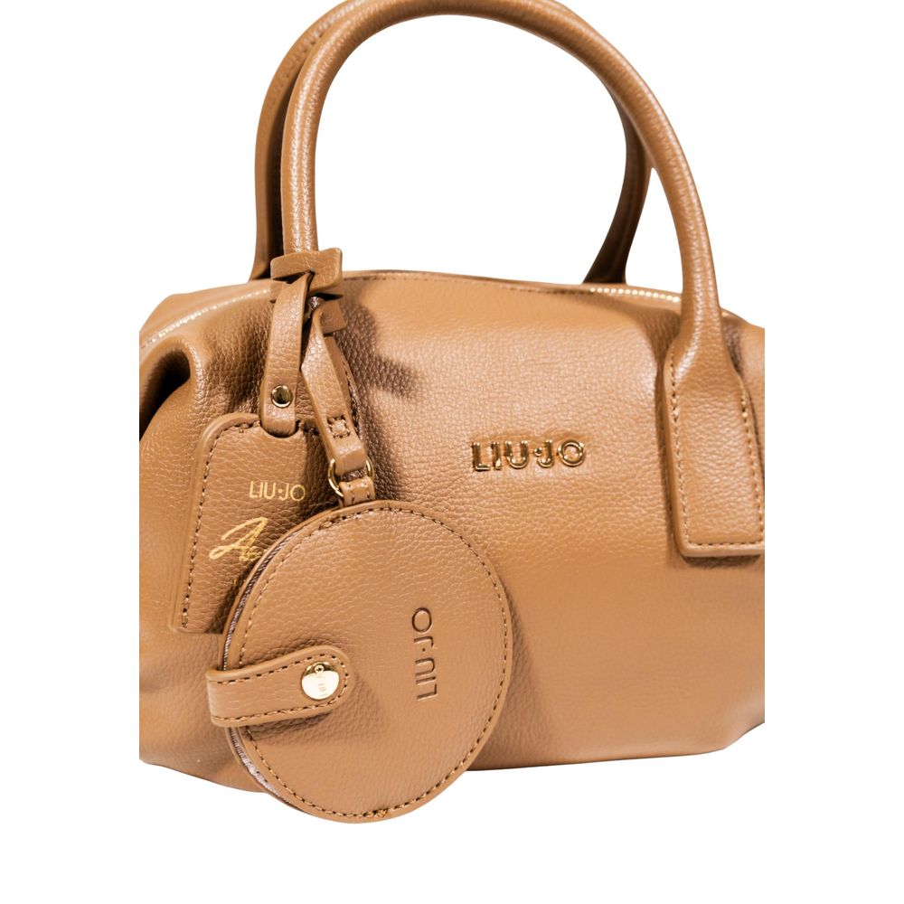 Liu Jo Beige Polyethylene Handbag | Regal Royce