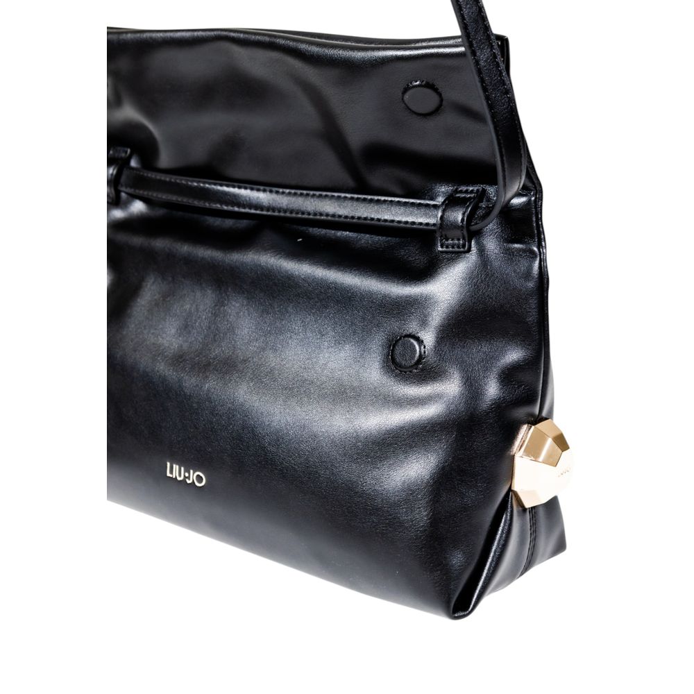 Liu Jo Black Polyethylene Clutch Bag | Regal Royce