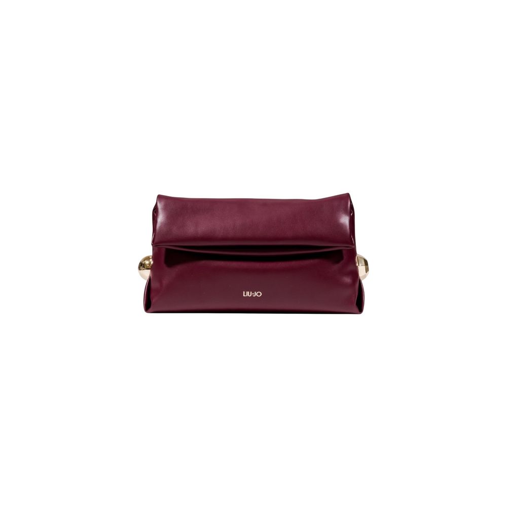 Liu Jo Bordeaux Polyethylene Clutch Bag | Regal Royce