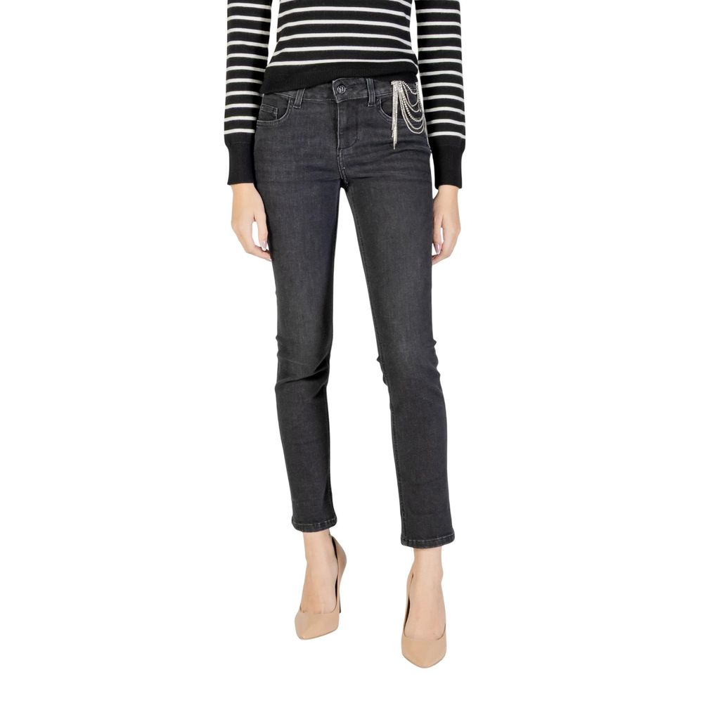 Liu Jo Black Cotton Skinny Jeans | Regal Royce
