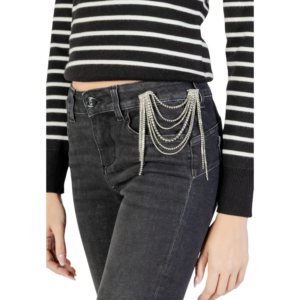 Liu Jo Black Cotton Skinny Jeans | Regal Royce