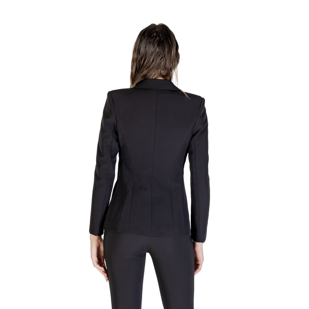 Rinascimento Black Polyester Blazer | Regal Royce