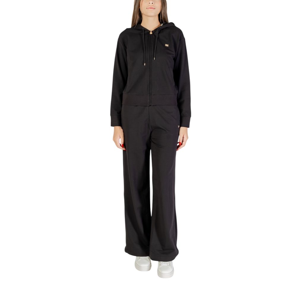 EA7 Emporio Armani Black Cotton Tracksuit | Regal Royce