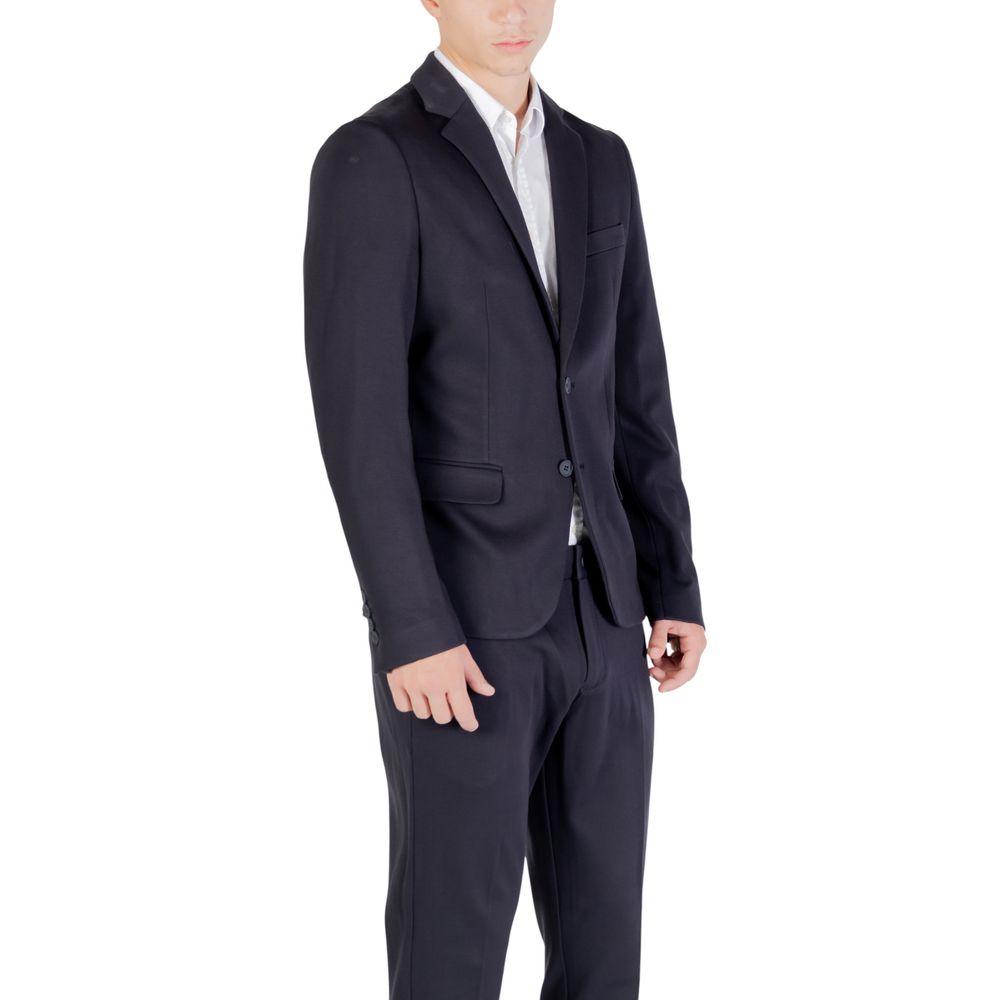 Antony Morato Blue Viscose Blazer | Regal Royce