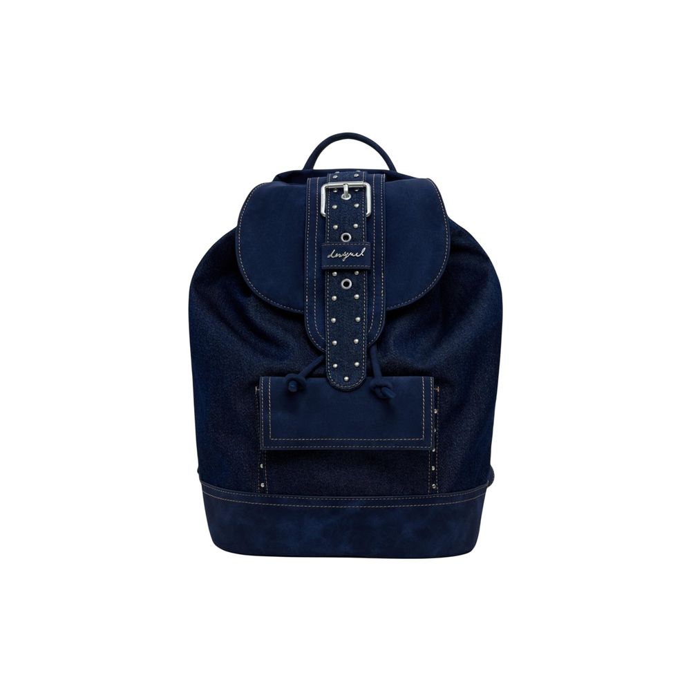 Desigual Blue Polyethylene Backpack | Regal Royce