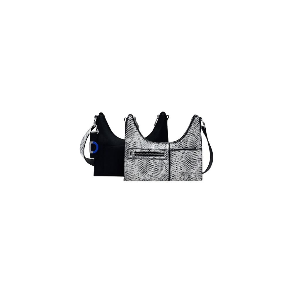 Desigual Black Polyethylene Handbag | Regal Royce