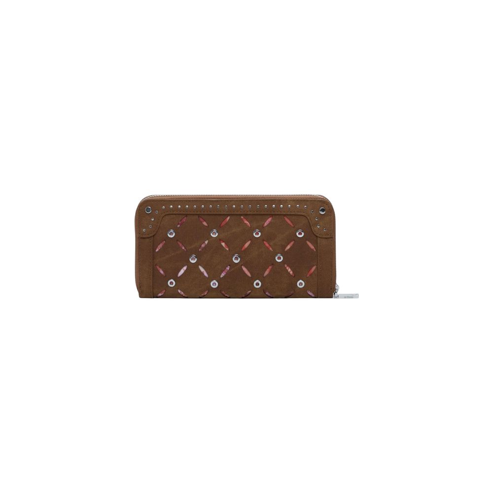 Desigual Beige Polyethylene Wallet | Regal Royce