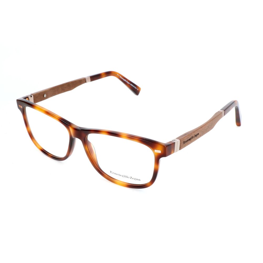 Ermenegildo Zegna Brown Resin Glasses (Frames) | Regal Royce