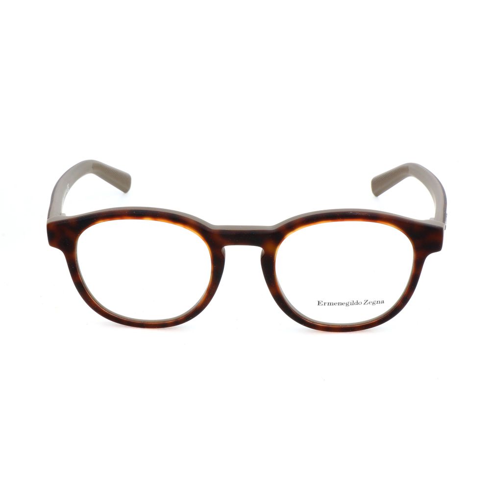Ermenegildo Zegna Brown Acetate Glasses (Frames) | Regal Royce