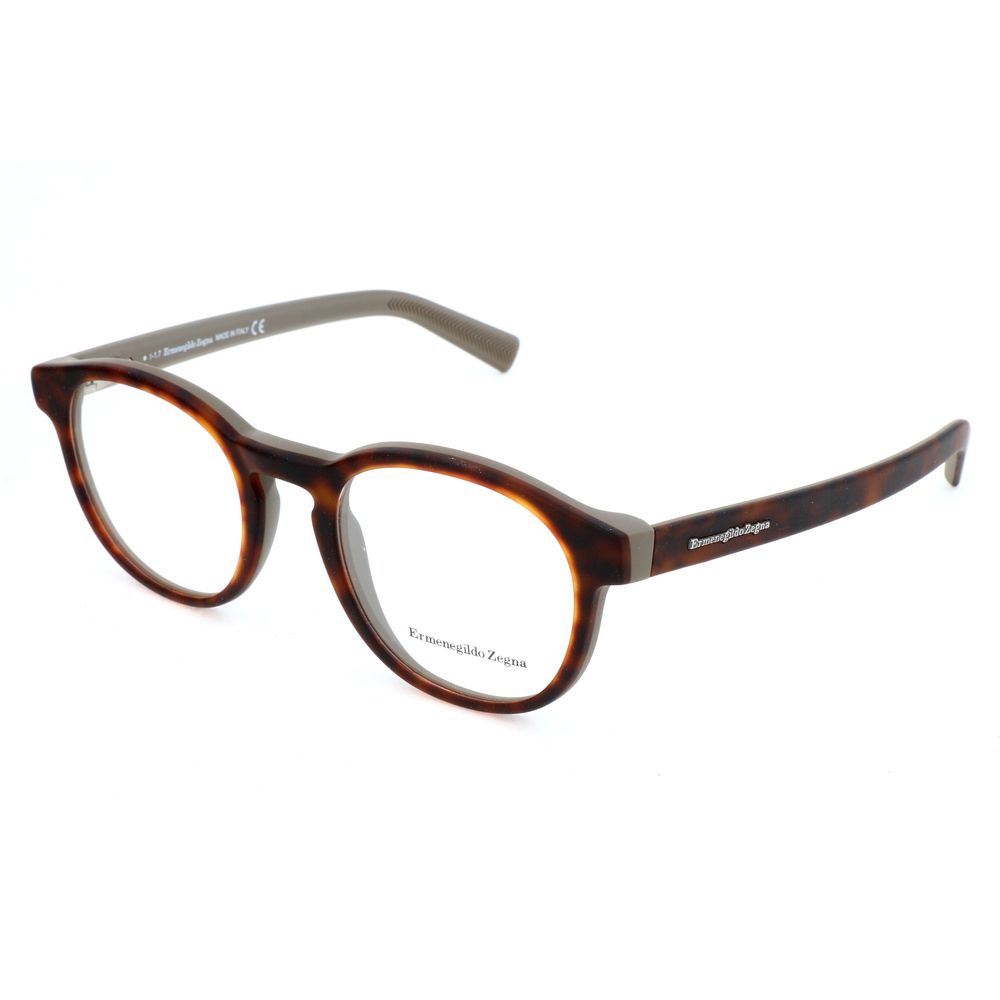 Ermenegildo Zegna Brown Acetate Glasses (Frames) | Regal Royce