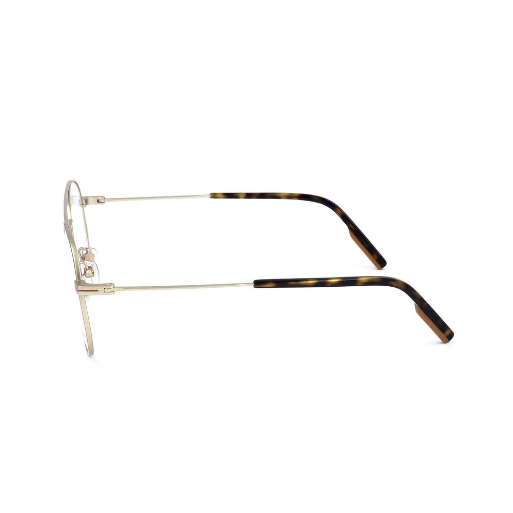 Ermenegildo Zegna Gold Metal Glasses (Frames) | Regal Royce