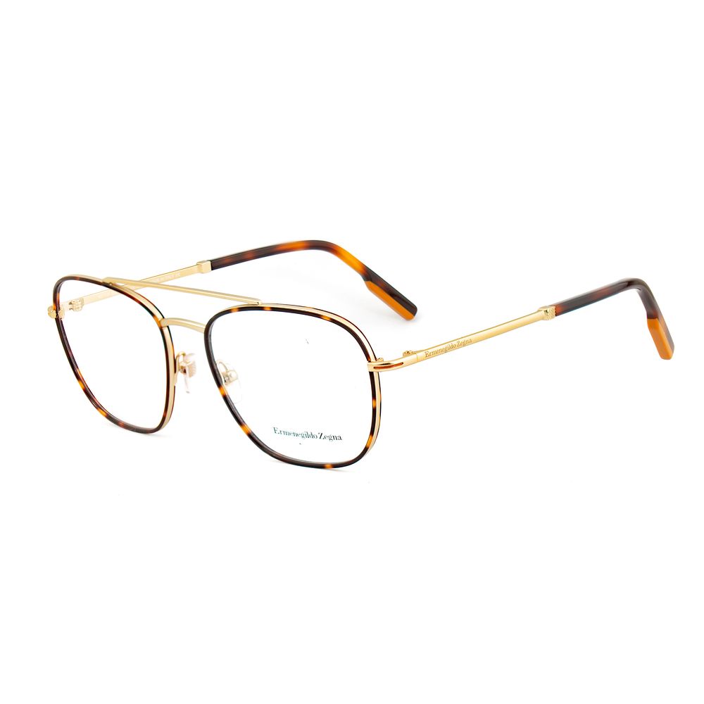 Ermenegildo Zegna Gold Metal Glasses (Frames) | Regal Royce
