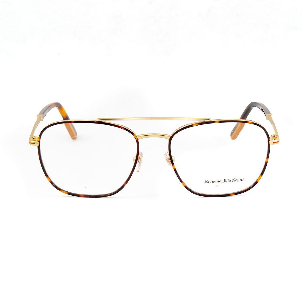 Ermenegildo Zegna Gold Metal Glasses (Frames) | Regal Royce