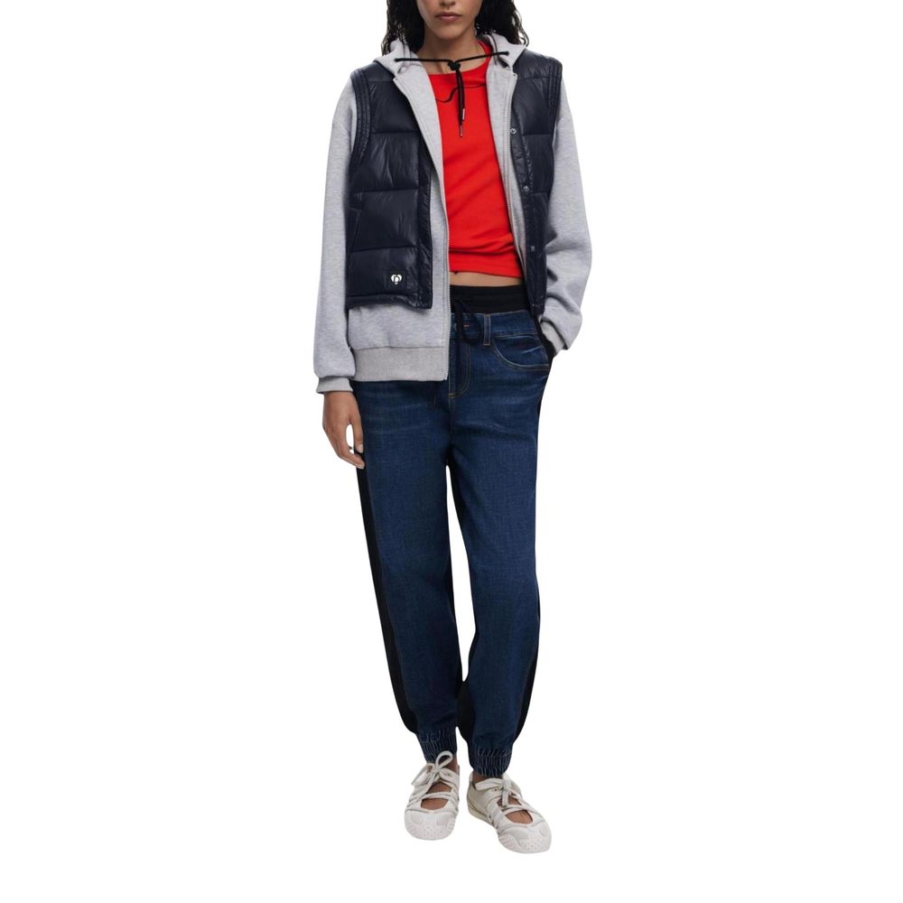 Desigual Blue Cotton Joggers (Workout Pants) | Regal Royce